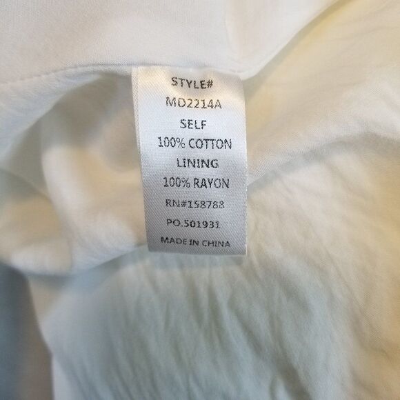 Ivory Mable Baby doll Dress with Balloon Sleeves Size Small - Picture 8 of 8